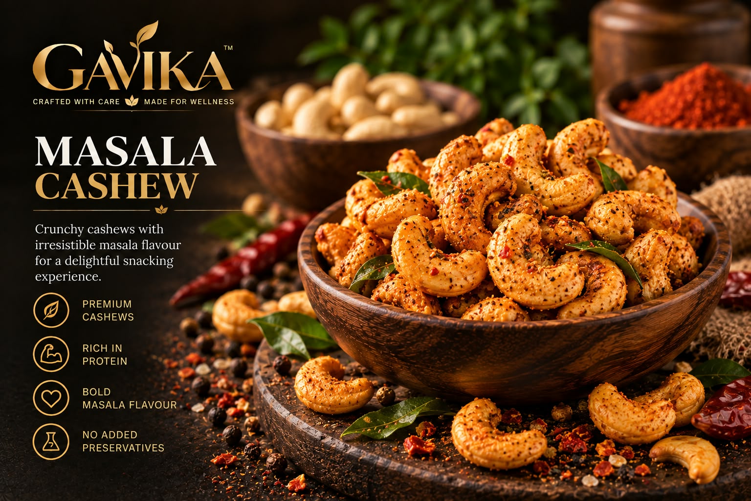 Masala Cashew